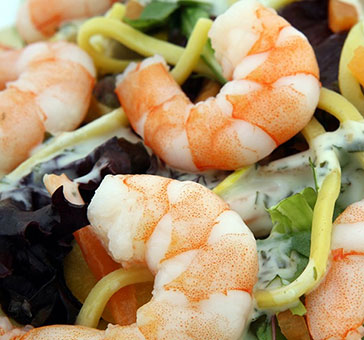 Salat-mit-Shrimps