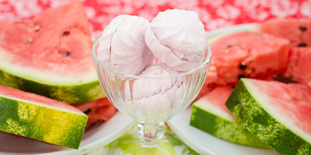 Wassermelonenmakronen