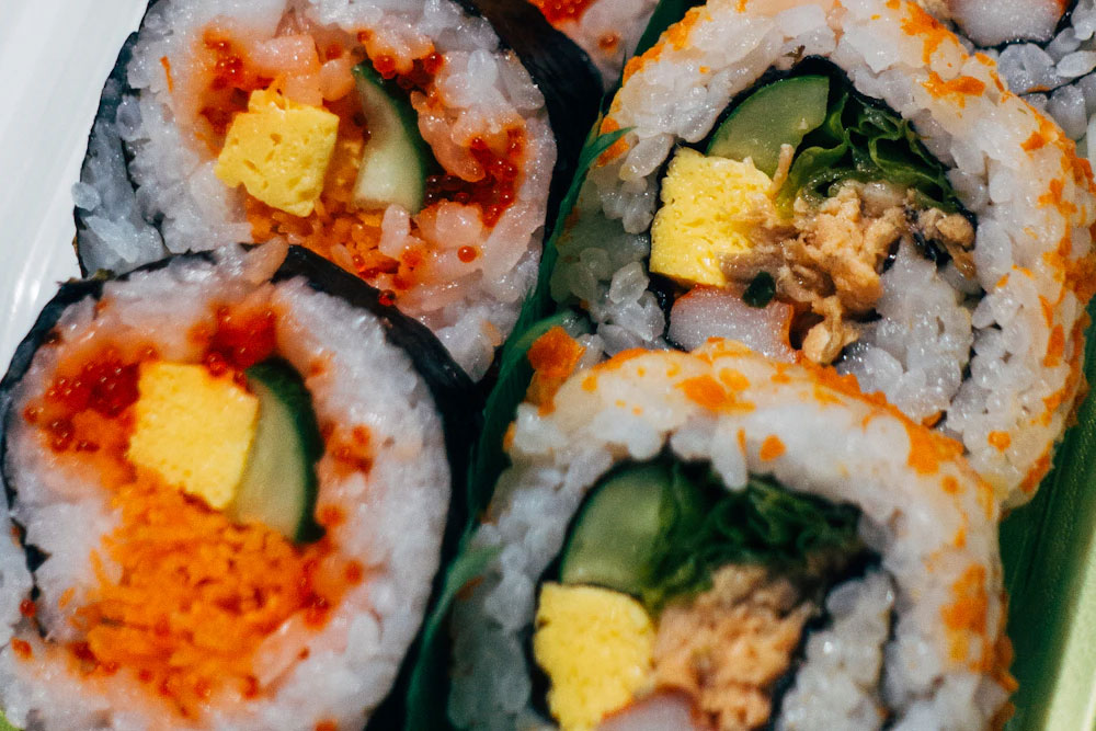Wie haltbar sind Sushi und Kimbap fürs Bento?